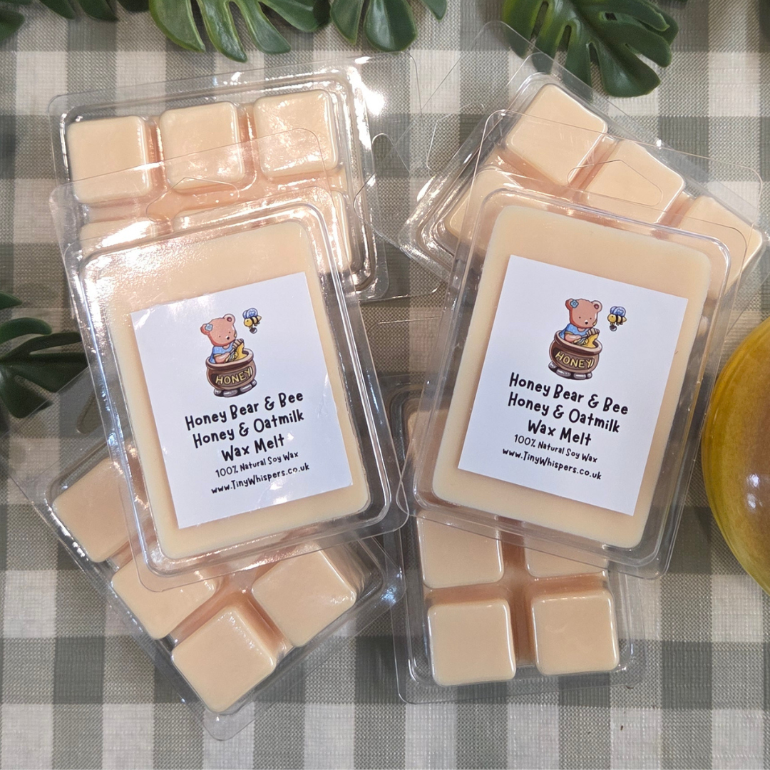 ** NEW ** HONEY BEAR & BEE 2 - HONEY AND OATMILK WAX MELT