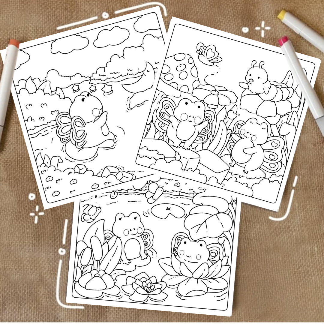 ** NEW ** FOREST MINIATURES - FLUTTERFROGS