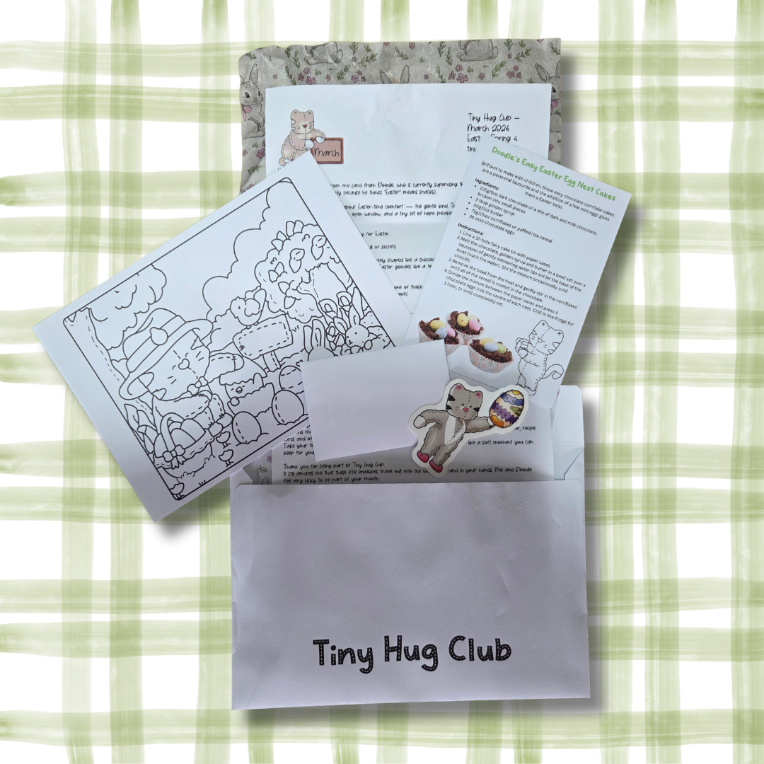 TINY HUG CLUB - EASTER LETTER (ONE OFF HAPPY SNAIL MAIL LETTER)