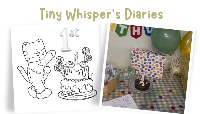 HAPPY 1ST BIRTHDAY TINY WHISPERS 09/06/2026