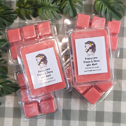 ** NEW ** POPPY LANE - POPPY & DAISY WAX MELT