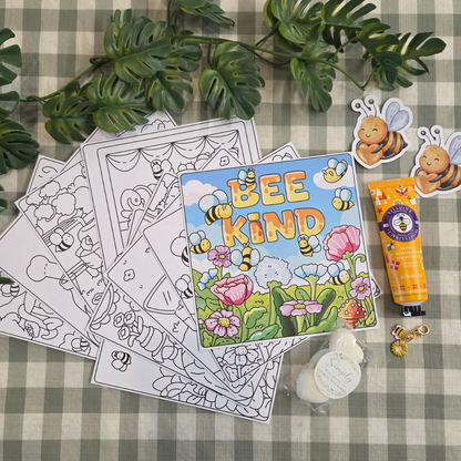** PRE-ORDER ** BEE KIND COLOURING GIFT SET