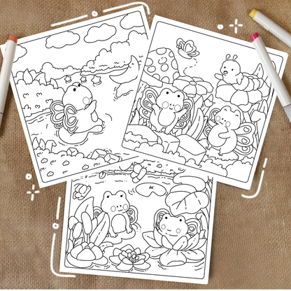 ** NEW **  FOREST MINIATURES - FLUTTERFROGS