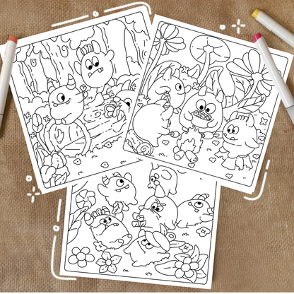 ** NEW **  FOREST MINIATURES - MINI MONSTERS