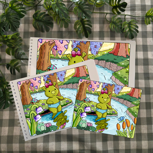 **NEW** OGRE TALES WITH KIWI POSTCARD MINI PRINTS