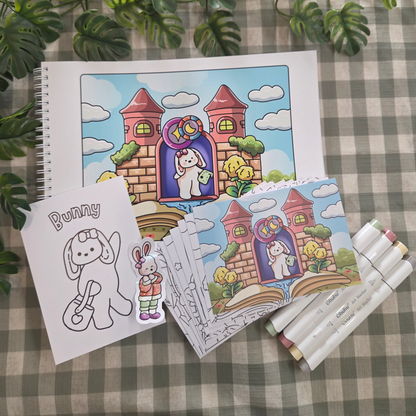 ONCE UPON A TIME COLOURING BOOK BUNDLE