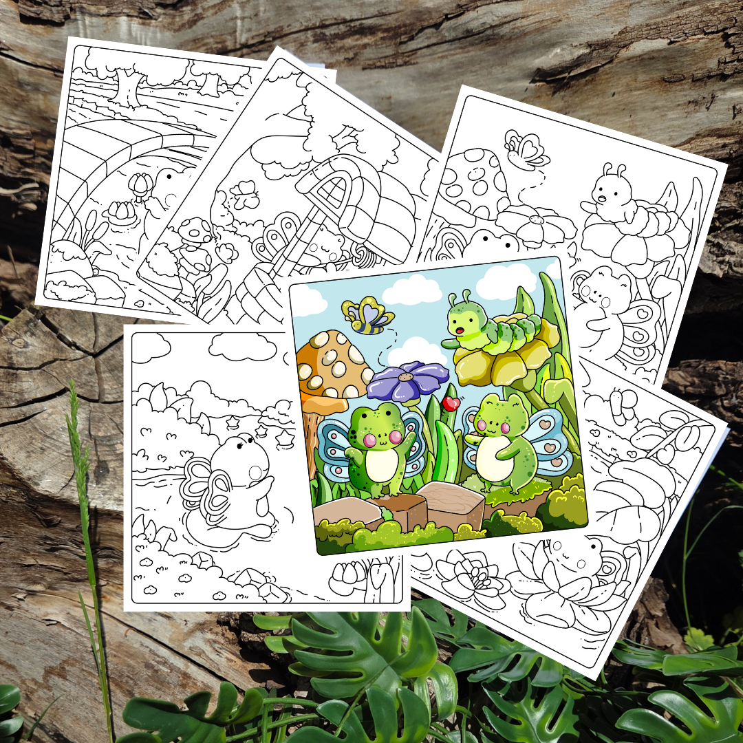 ** NEW **  FOREST MINIATURES - FLUTTERFROGS