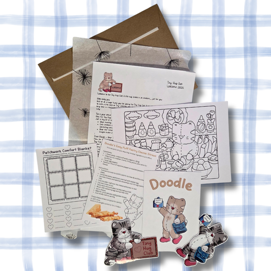 TINY HUG CLUB - WELCOME LETTER (ONE OFF HAPPY SNAIL MAIL LETTER)