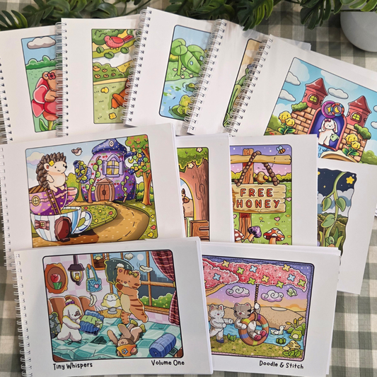 TINY WHISPERS: ULTIMATE 11 MINI A5 BOOK BUNDLE & EXTRAS