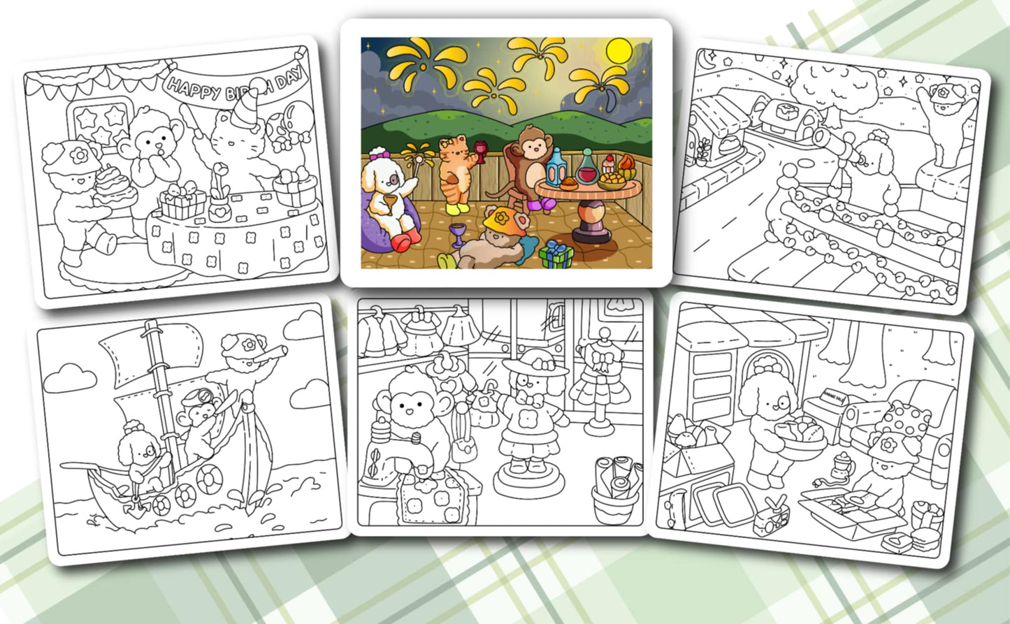 **NEW** TINY WHISPERS: VOLUME ONE COLOURING BOOK