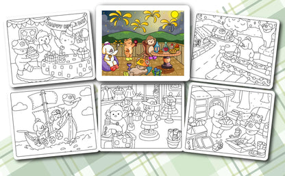 **NEW** TINY WHISPERS: VOLUME ONE COLOURING BOOK