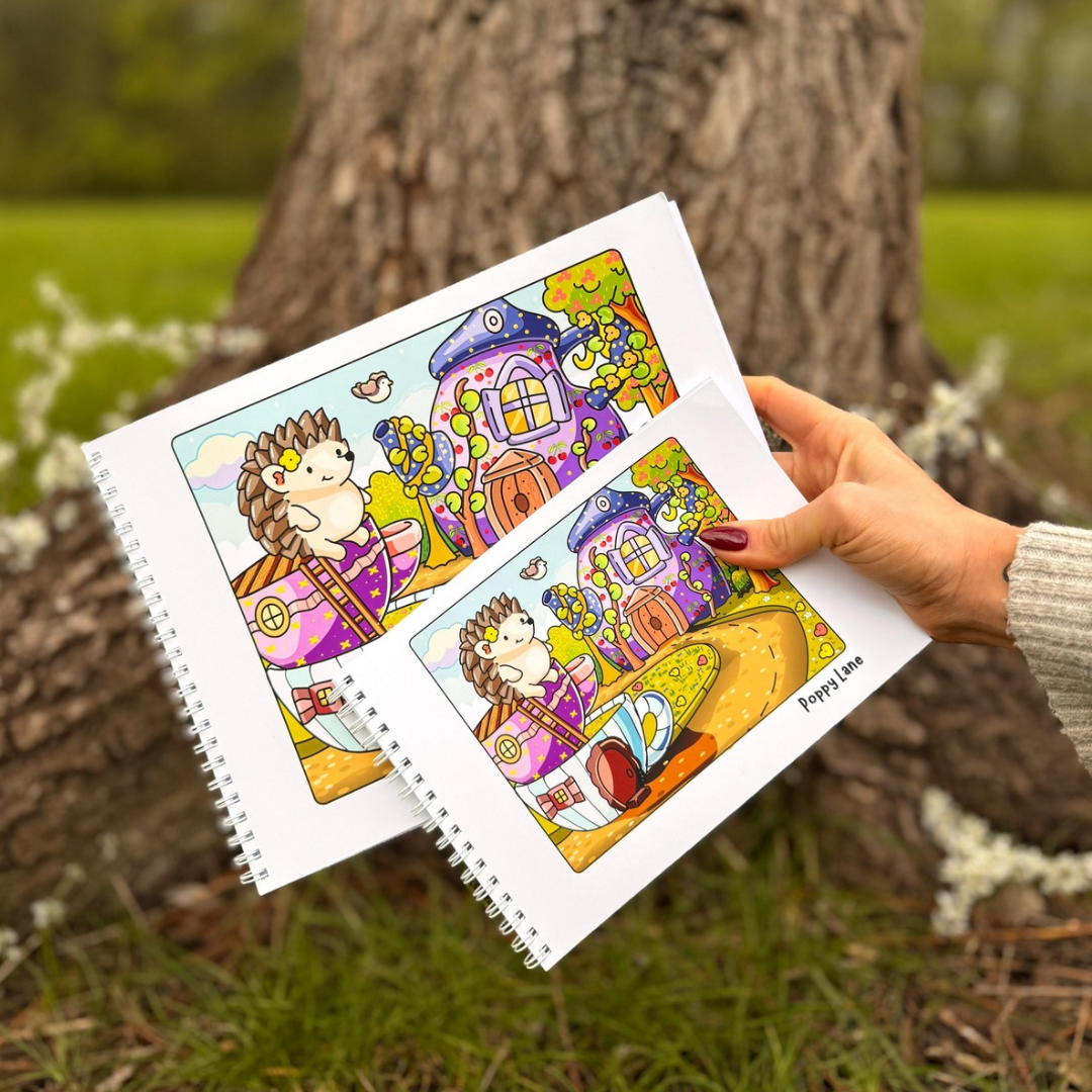 ** NEW ** POPPY LANE COLOURING BOOK BUNDLE